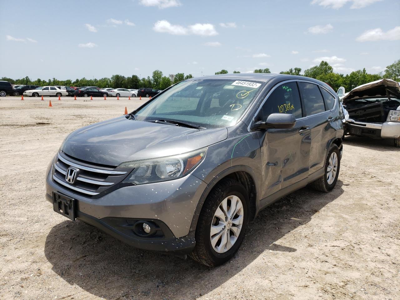 Photo 2 from auction – 2014 HONDA CR-V EX with VIN 3CZRM3H57EG703198