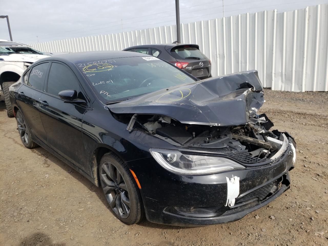 CHRYSLER 200 S 2015 with VIN 1C3CCCBB0FN563537 - Photo from auction