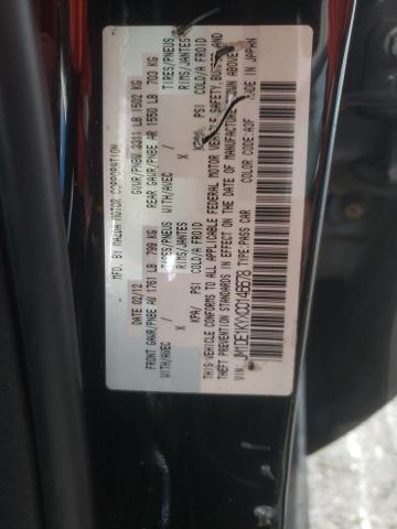 Photo 10 from auction – 2012 MAZDA MAZDA2 with VIN JM1DE1KYXC0146678