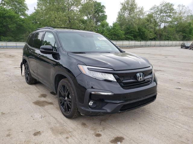 Photo 1 from auction – 2021 HONDA PILOT BLAC with VIN 5FNYF6H73MB022071