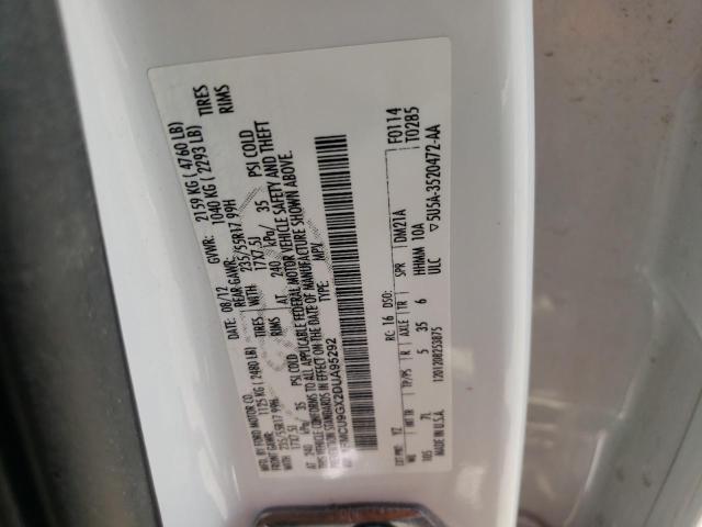 Photo 10 from auction – 2013 FORD ESCAPE SE with VIN 1FMCU9GX2DUA95292