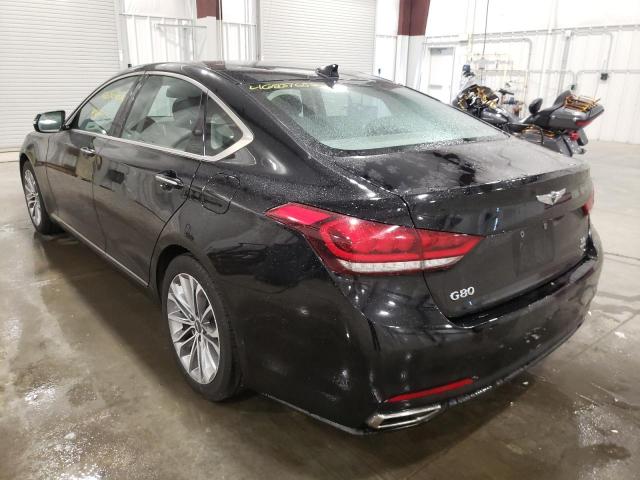 Photo 3 from auction – 2017 GENESIS G80 BASE with VIN KMHGN4JE9HU178202