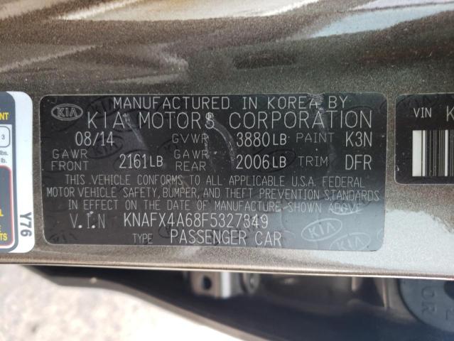 Photo 10 from auction – 2015 KIA FORTE LX with VIN KNAFX4A68F5327349
