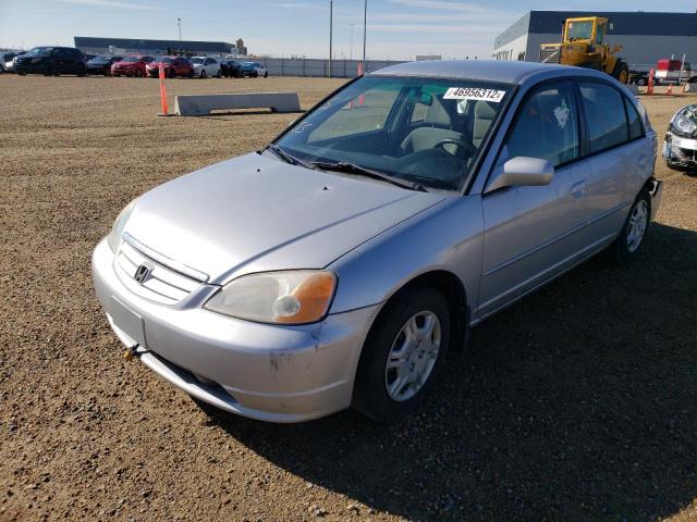 Photo 2 from auction – 2001 HONDA CIVIC LX with VIN 2HGES16691H914960