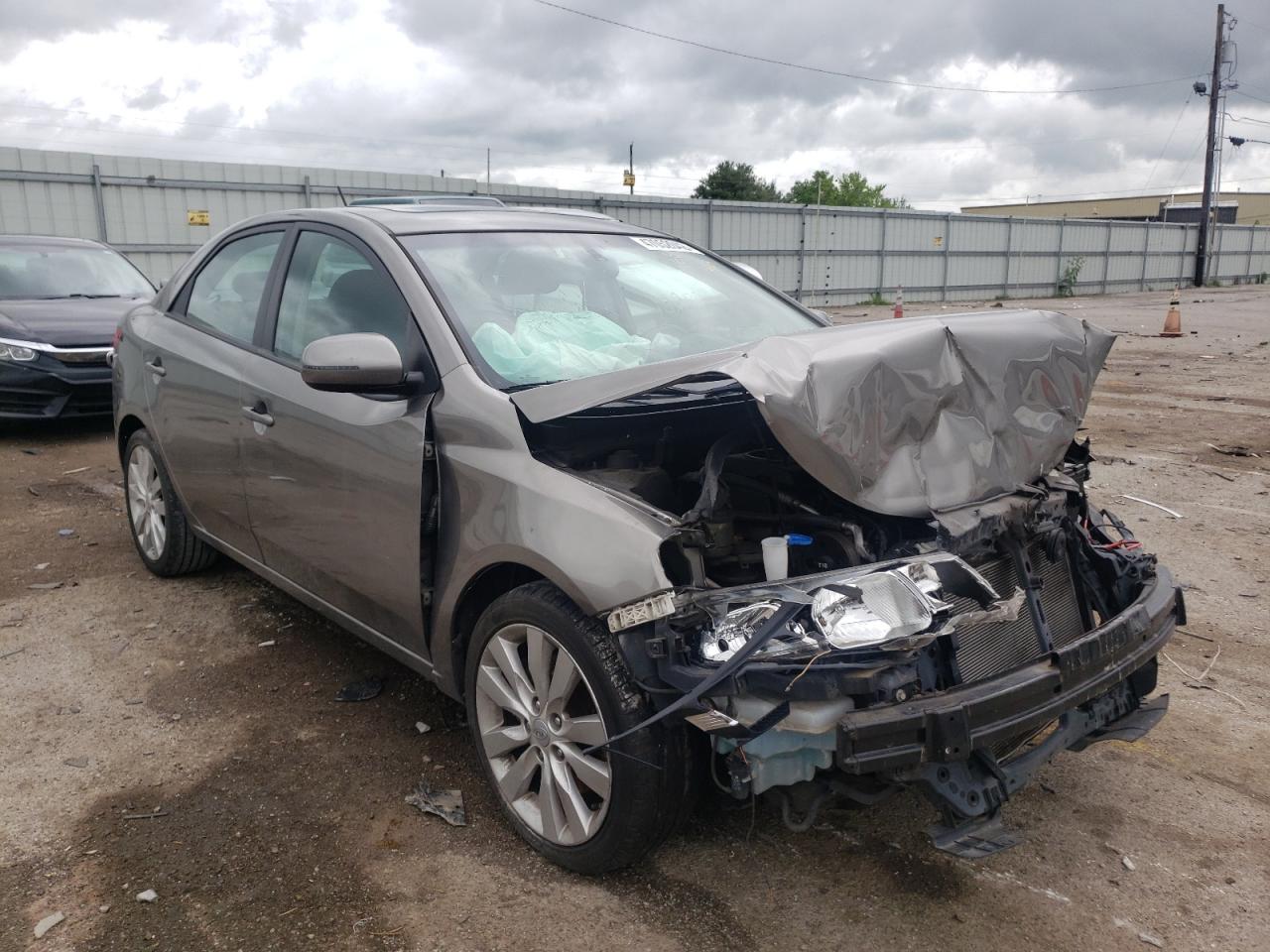 KIA FORTE SX 2012 with VIN KNAFW4A33C5476840 - Photo from auction