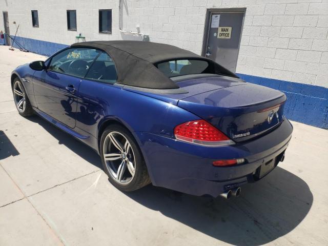 Photo 3 from auction – 2007 BMW M6 with VIN WBSEK93527CS32273