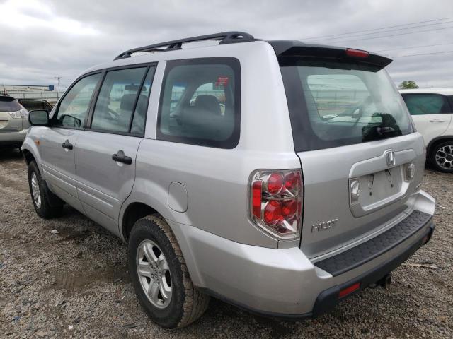 Photo 3 from auction – 2006 HONDA PILOT LX with VIN 2HKYF18166H520901