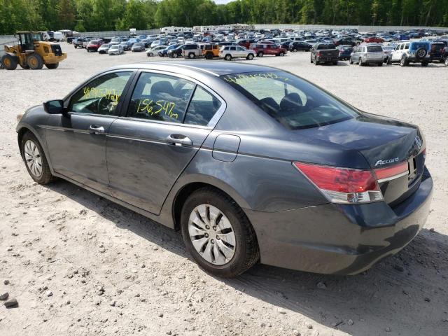 Photo 3 from auction – 2012 HONDA ACCORD LX with VIN 1HGCP2F39CA030927