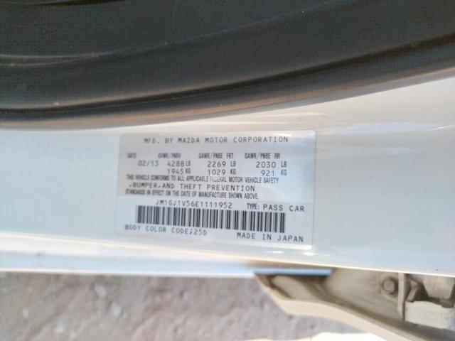 Photo 10 from auction – 2014 MAZDA 6 TOURING with VIN JM1GJ1V56E1111952