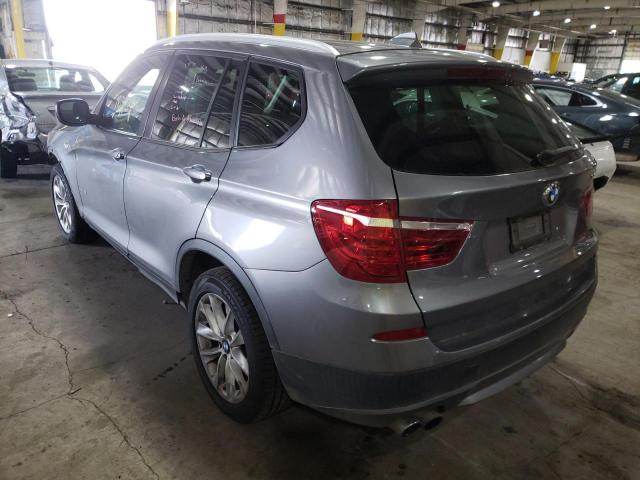 Photo 3 from auction – 2014 BMW X3 XDRIVE2 with VIN 5UXWX9C58E0D22542