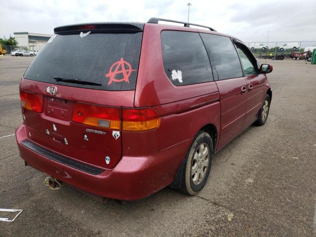 Photo 4 from auction – 2002 HONDA ODYSSEY EX with VIN 2HKRL18932H559300