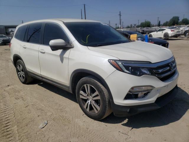 HONDA PILOT EX 2018 with VIN 5FNYF5H34JB002012 - Photo from auction