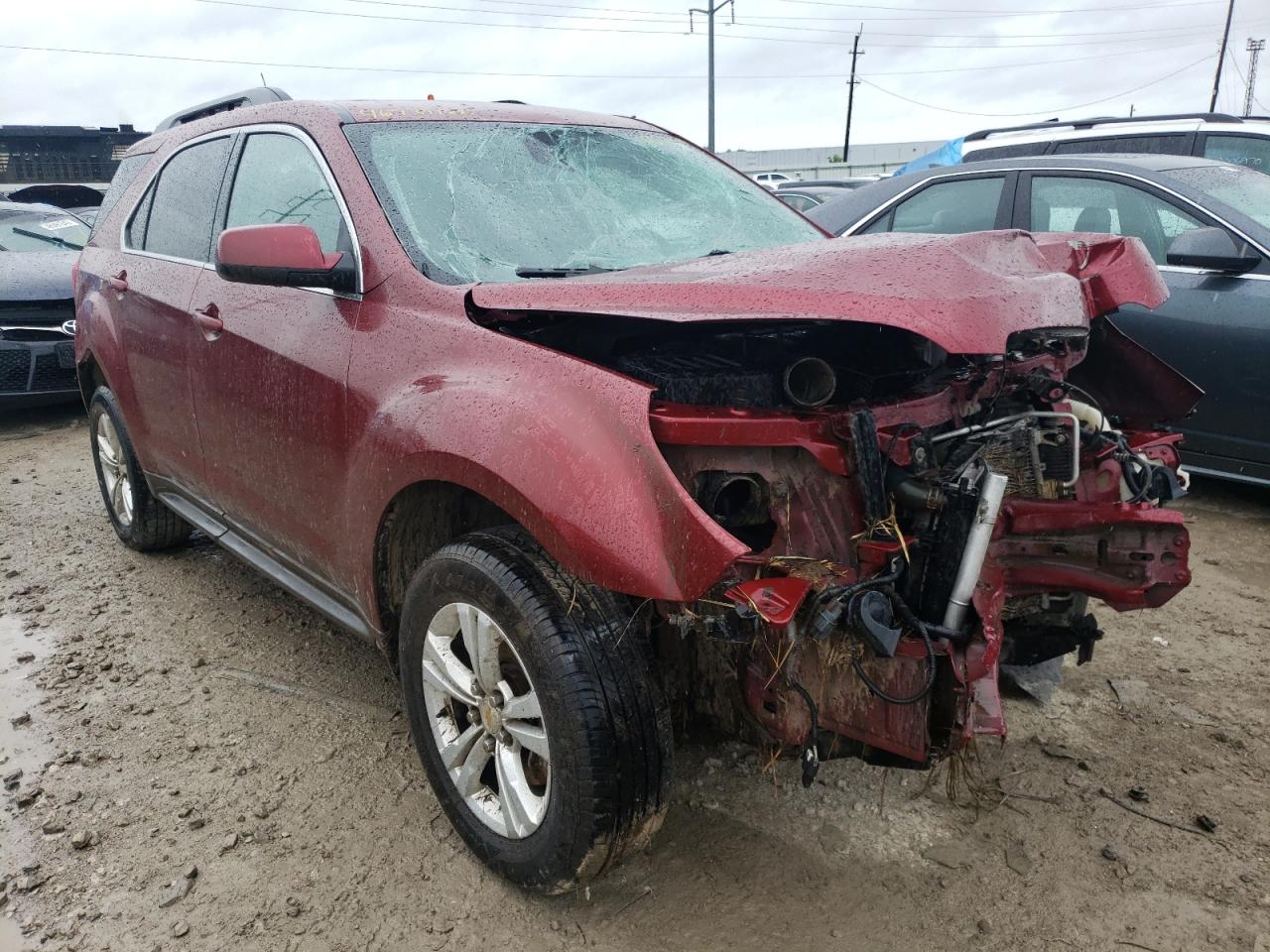 CHEVROLET EQUINOX LT 2011 with VIN 2CNALDEC7B6205987 - Photo from auction