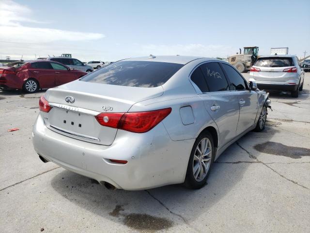 Photo 4 from auction – 2014 INFINITI Q50 with VIN JN1BV7AR6EM701046