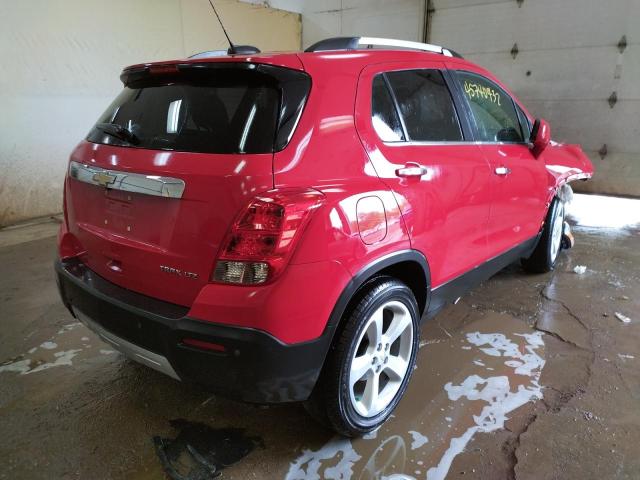 Photo 4 from auction – 2015 CHEVROLET TRAX LTZ with VIN KL7CJNSB3FB073010