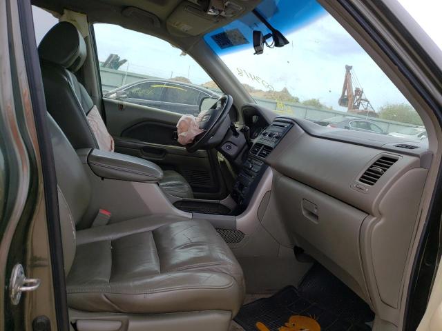 Photo 5 from auction – 2006 HONDA PILOT EX with VIN 5FNYF18626B023418