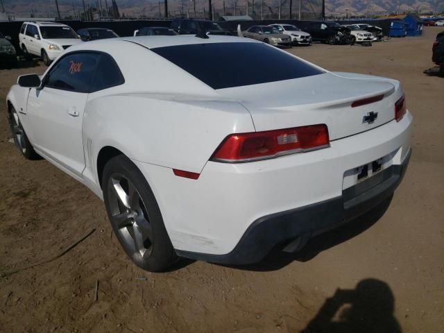 Photo 3 from auction – 2014 CHEVROLET CAMARO LS with VIN 2G1FE1E31E9282837