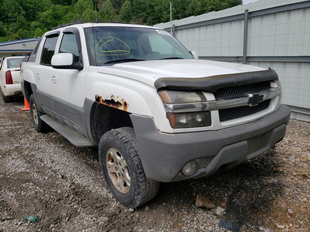CHEVROLET AVALANCHE 2002 with VIN 3GNEK13T22G124174 - Photo from auction