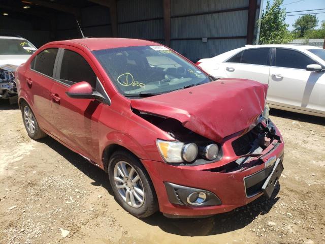 CHEVROLET SONIC LT 2014 with VIN 1G1JC5SH3E4113042 - Photo from auction
