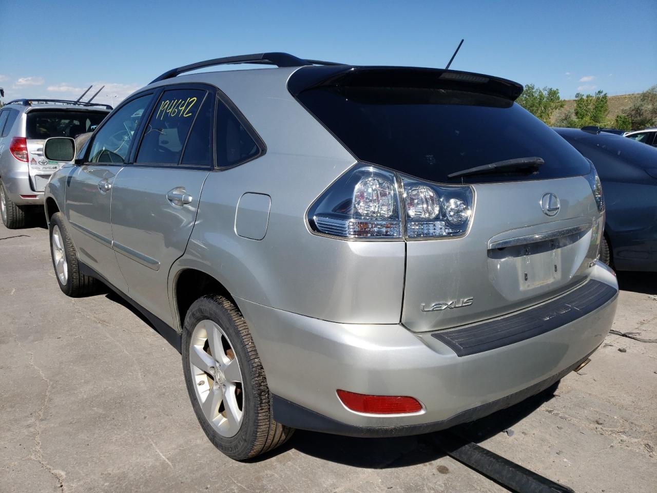 Photo 3 from auction – 2007 LEXUS RX 350 with VIN JTJHK31U072003413