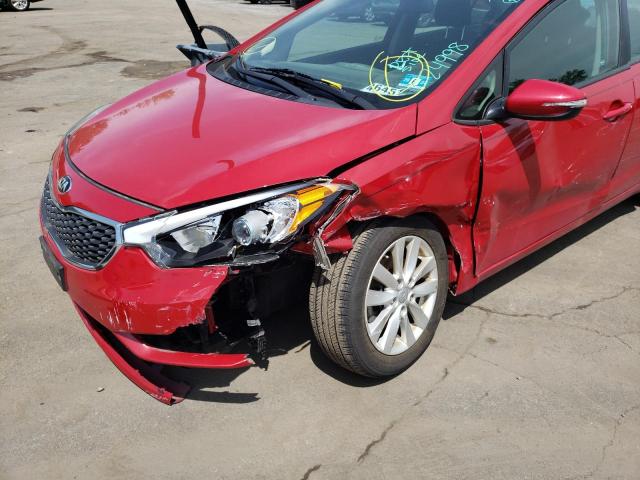 Photo 9 from auction – 2014 KIA FORTE LX with VIN KNAFX4A61E5056102