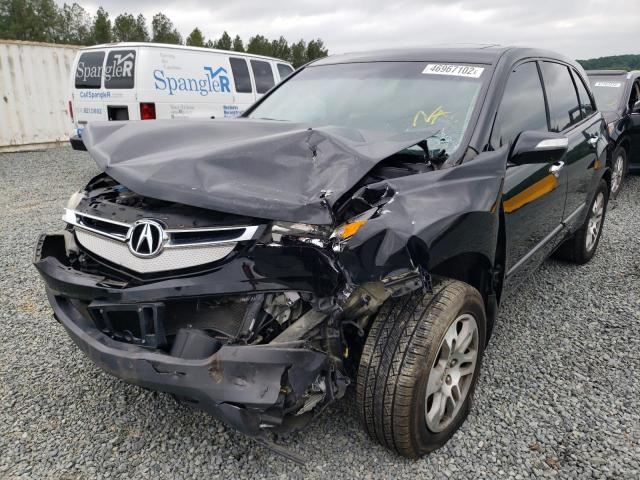 Photo 2 from auction – 2009 ACURA MDX TECHNO with VIN 2HNYD28419H513691