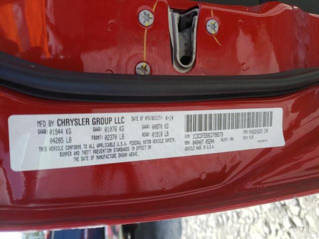 Photo 10 from auction – 2014 DODGE DART GT with VIN 1C3CDFEB9ED798579
