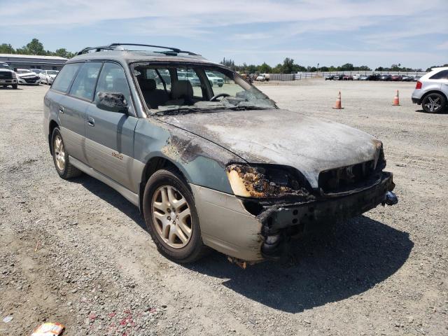 SUBARU LEGACY OUT 2001 with VIN 4S3BH686317601036 - Photo from auction