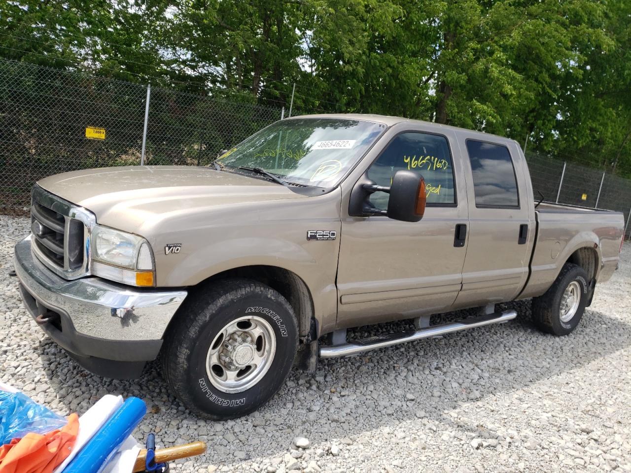 Photo 2 from auction – 2003 FORD F250 SUPER with VIN 1FTNW20S13EB32208
