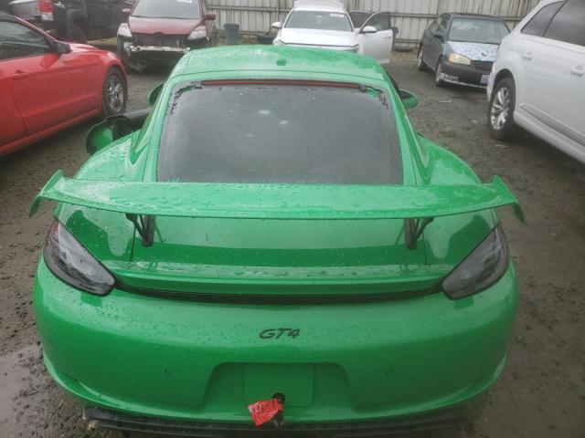 Photo 6 from auction – 2021 PORSCHE CAYMAN GT4 with VIN WP0AC2A82MS289517