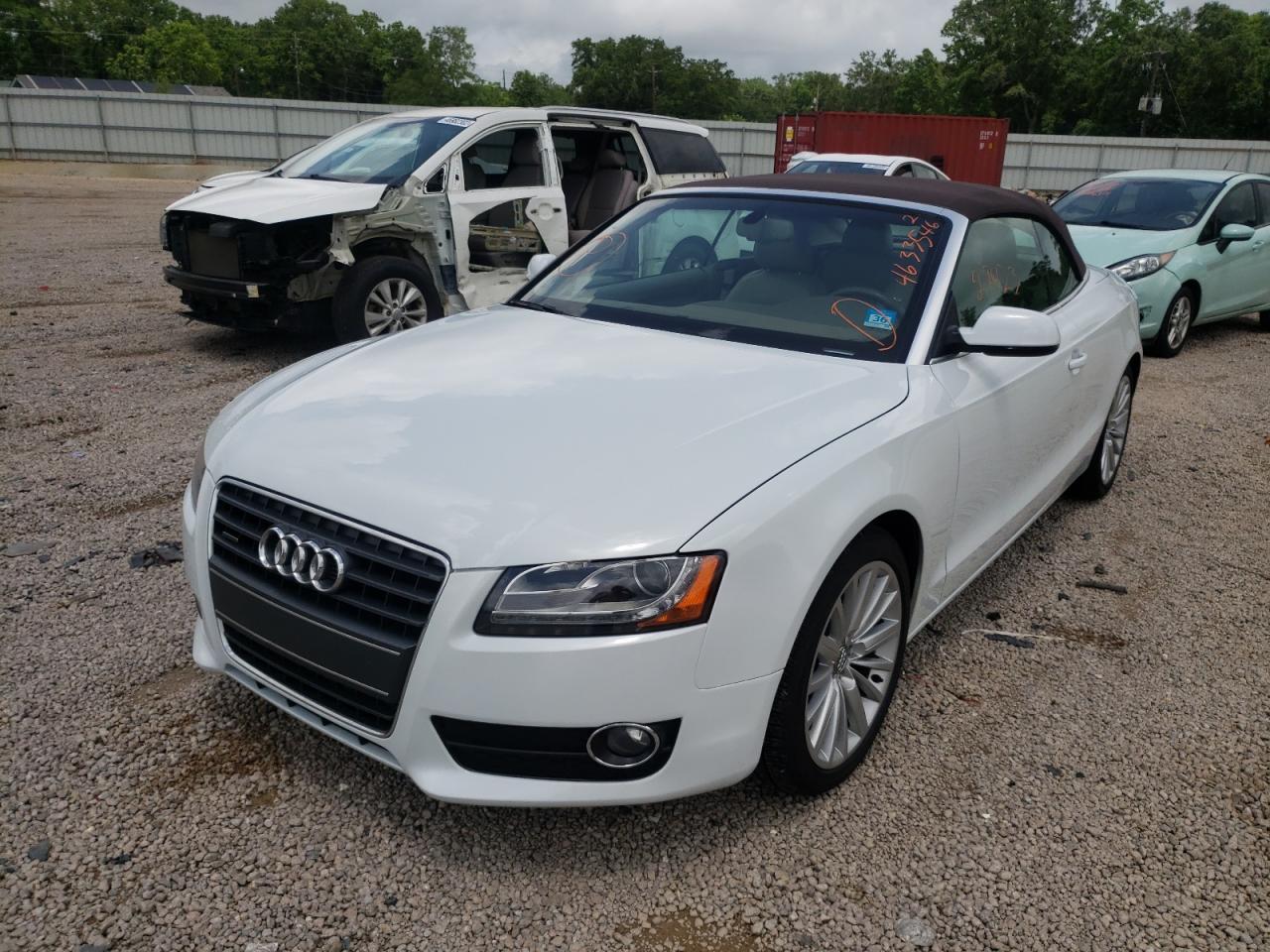 Photo 2 from auction – 2012 AUDI A5 PREMIUM with VIN WAULFAFHXCN001594
