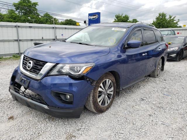 Photo 2 from auction – 2017 NISSAN PATHFINDER with VIN 5N1DR2MM0HC632809