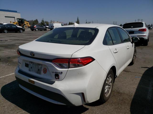 Photo 4 from auction – 2020 TOYOTA COROLLA LE with VIN JTDEBRBE3LJ019573
