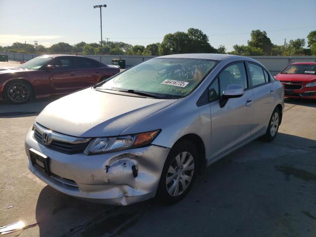 Photo 5 from auction – 2012 HONDA CIVIC LX with VIN 2HGFB2F54CH301889