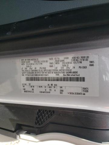 Photo 10 from auction – 2016 FORD TRANSIT T- with VIN 1FBZX2CM8GKB51541
