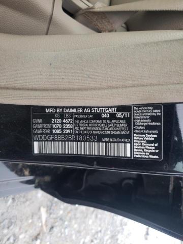 Photo 10 from auction – 2011 MERCEDES-BENZ C 300 4MAT with VIN WDDGF8BB2BR180533
