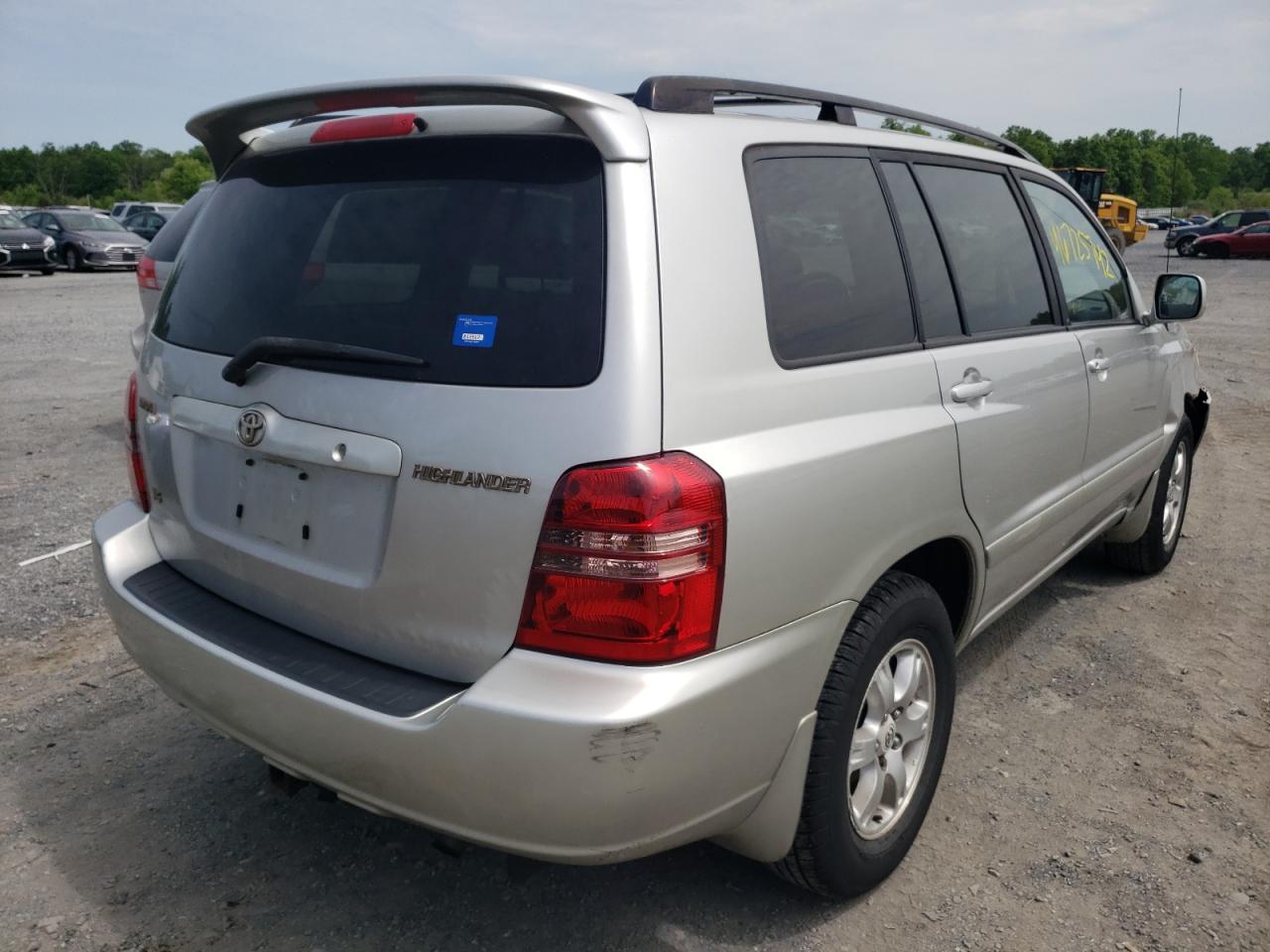 Photo 4 from auction – 2002 TOYOTA HIGHLANDER with VIN JTEGF21A320038045