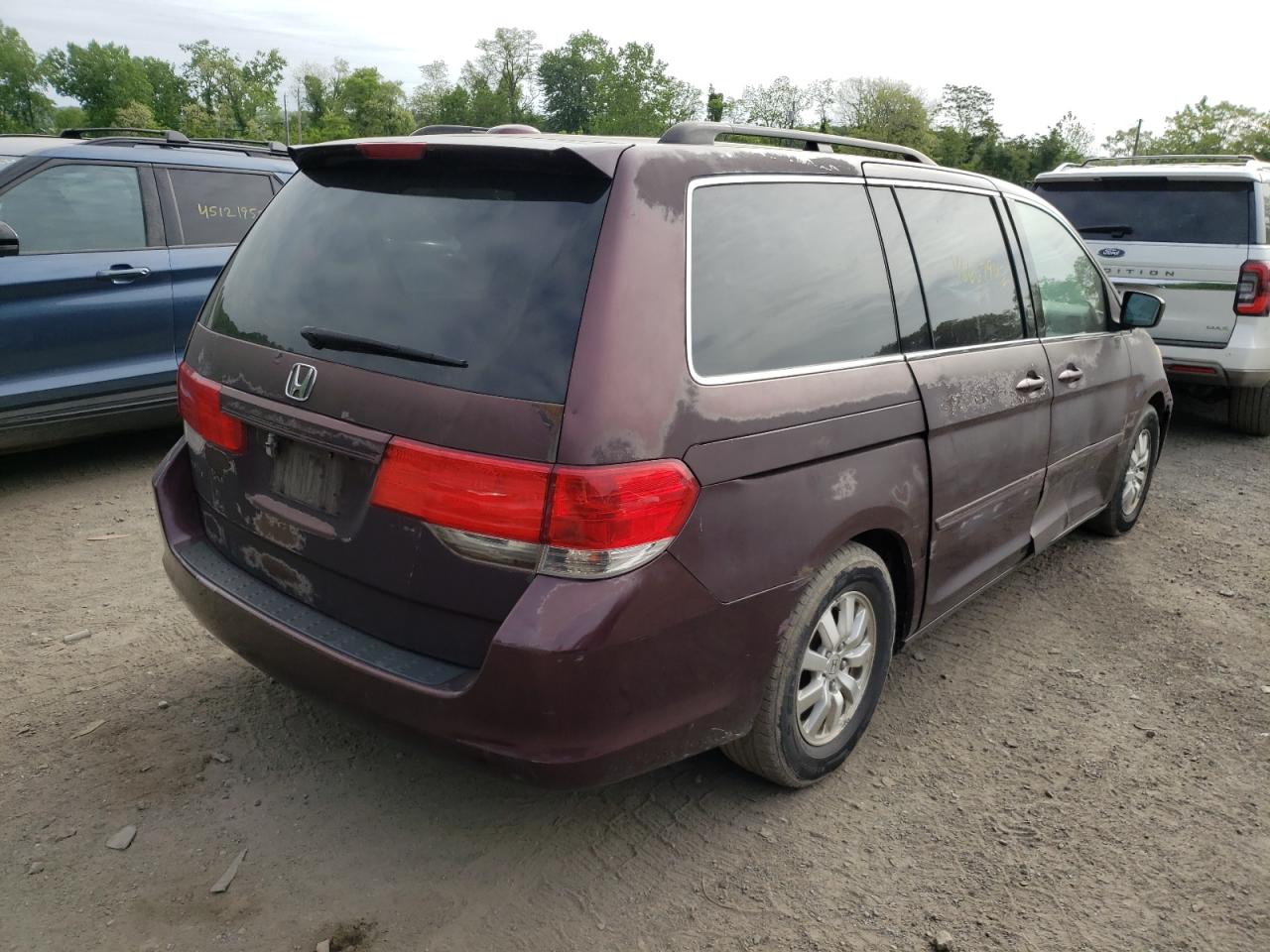Photo 4 from auction – 2009 HONDA ODYSSEY EX with VIN 5FNRL38649B021568