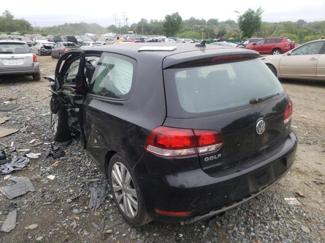 Photo 3 from auction – 2012 VOLKSWAGEN GOLF with VIN WVWMM7AJ3CW255555