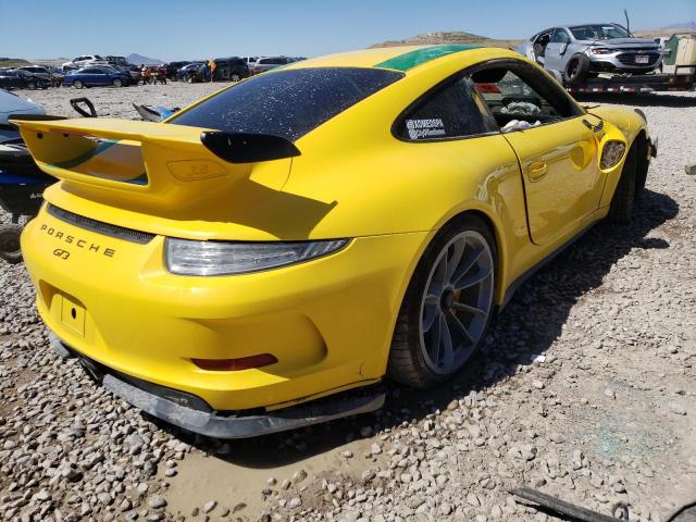 Photo 4 from auction – 2015 PORSCHE 911 GT3 with VIN WP0AC2A9XFS189144