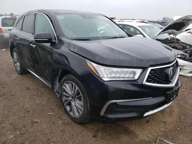 ACURA MDX TECHNO 2017 with VIN 5FRYD4H56HB027102 - Photo from auction