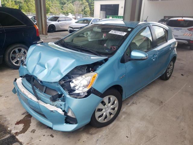 Photo 2 from auction – 2014 TOYOTA PRIUS C with VIN JTDKDTB3XE1068622