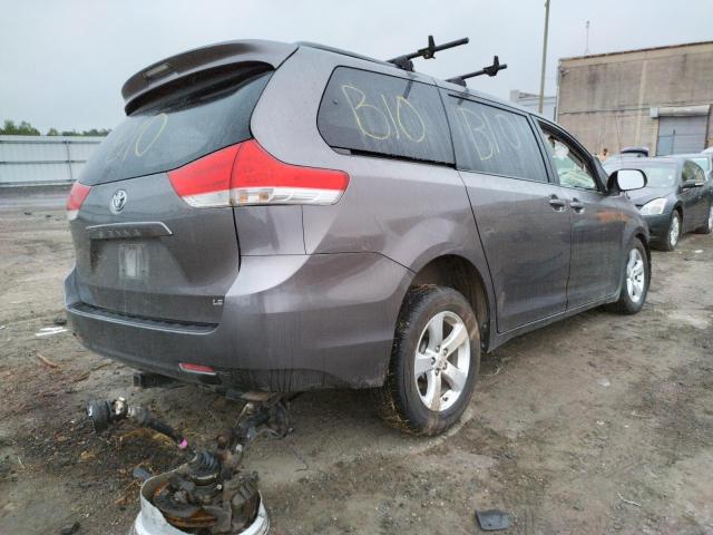 Photo 4 from auction – 2012 TOYOTA SIENNA LE with VIN 5TDKK3DC9CS195588