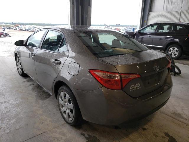 Photo 3 from auction – 2017 TOYOTA COROLLA L with VIN 2T1BURHE0HC770119
