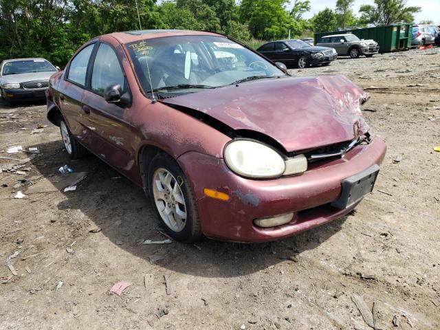 DODGE NEON SE 2001 with VIN 1B3ES46CX1D161427 - Photo from auction