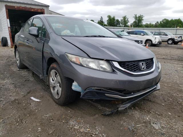 HONDA CIVIC LX 2013 with VIN 19XFB2F54DE096571 - Photo from auction