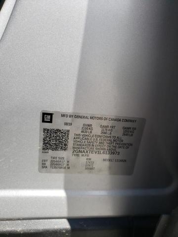 Photo 10 from auction – 2020 CHEVROLET EQUINOX LT with VIN 2GNAXTEV1L6133973