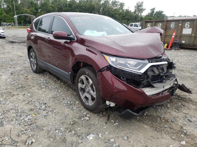 HONDA CR-V EX 2019 with VIN 7FARW1H59KE018100 - Photo from auction