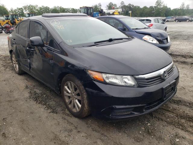 HONDA CIVIC EX 2012 with VIN 19XFB2F89CE025746 - Photo from auction