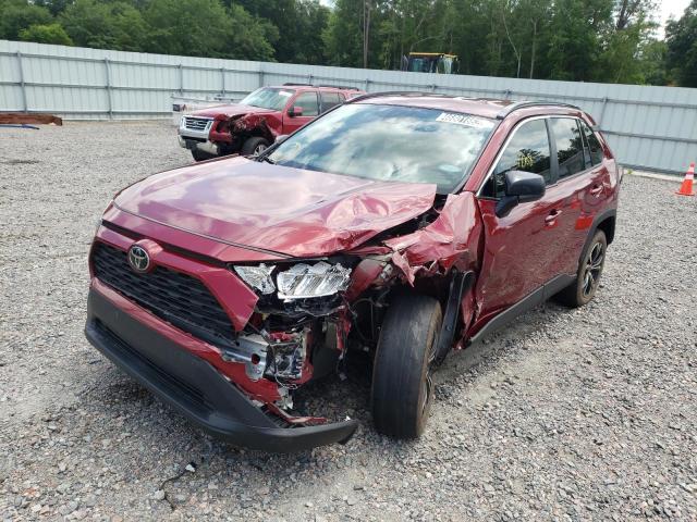 Photo 2 from auction – 2021 TOYOTA RAV4 LE with VIN 2T3F1RFV4MW183161